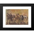 thumbnail image 2 of Cyprián Majerník 18x14 Black Modern Framed Museum Art Print Titled - Exiles (1943), 2 of 5