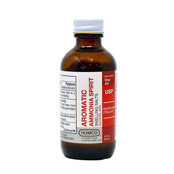 Humco Aromatic Ammonia Spirit Usp 2 oz