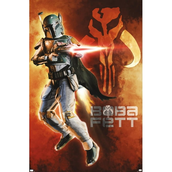 Star Wars: Saga - Boba Fett - Mythosaur Skull Wall Poster, 22.375" x 34"