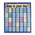 thumbnail image 1 of Money Chart Blue 8 Pockets, 1 of 3