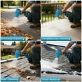 thumbnail image 7 of Leaf Blower Cordless, Mini Blower with 2×4.0Ah Batteries & Charger, Lightweight Electric Handheld Blower for Lawn Care, Patio Cleaning, Dust Cleaner, Snow Blower (Blue), 7 of 7