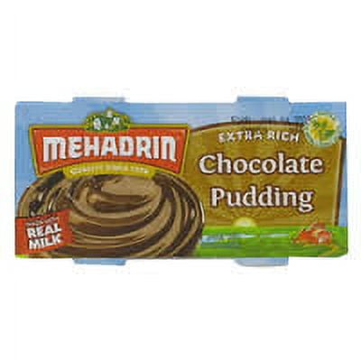 Mehadrin Chocolate Pudding, 9 Oz.