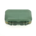 thumbnail image 6 of Unique Bargains 7 Grids Double Layers Portable Pill Box 1 Pc Green, Yellow, 6 of 6