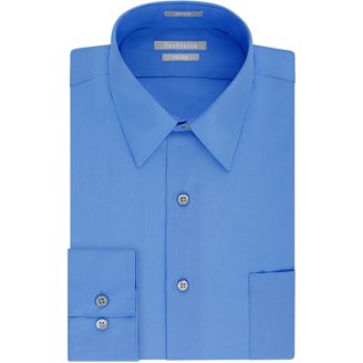 Van Heusen Men's BIG FIT Dress Shirt Stain Shield Stretch (Big and Tall) -  Walmart.com