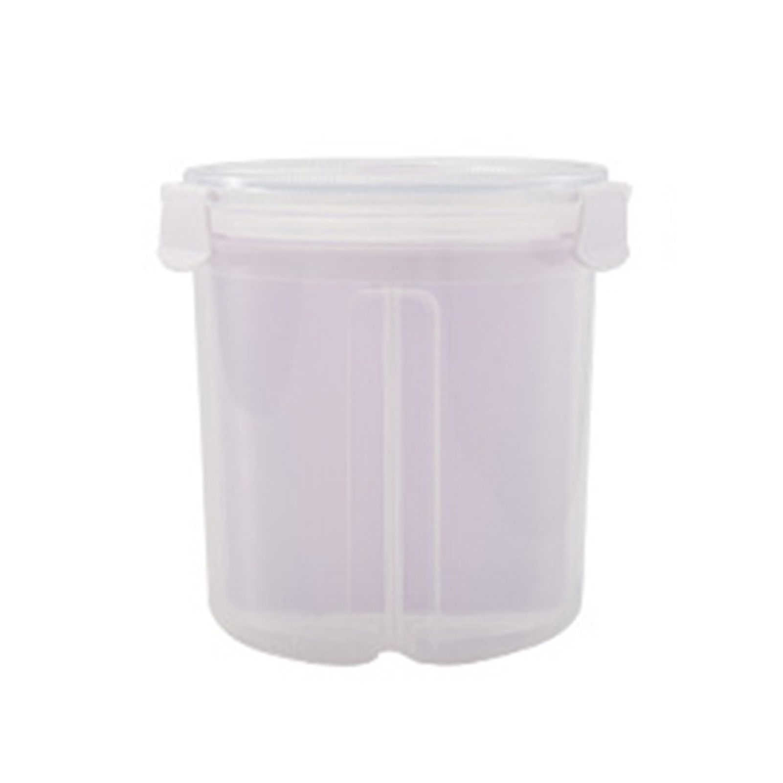 Grain Storage Container with 4 Airtight Grids Twoway Flip Cover Design