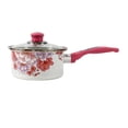 thumbnail image 3 of GUOOL Enamel Milk Pot Cooking Pot Cookware Stockpot for Camping Restaurant Kitchen, 3 of 9