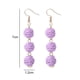 thumbnail image 2 of 2 pares de pendientes de moda, pendientes colgantes de rafia, pendientes bohemios colgantes para mujeres y niñas, joyería de playa de verano, 2 of 5