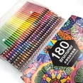 thumbnail image 2 of Yeacher 48/72/120/150/180 Watercolor Pencils Set Pre-Sharpened Water Soluble Color Pencils Art Supplies for Students Adults Artists Drawing Sketching Coloring Books, 2 of 8