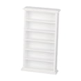 thumbnail image 4 of BELOVING 1/12 Dollhouse Miniature Bookcase Birthday Gift Prop Miniature Storage Shelf White, 4 of 10
