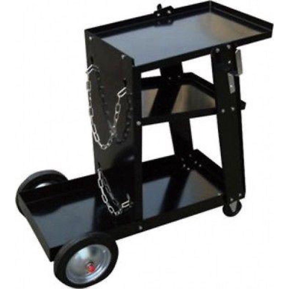 Mobile Metal Welder Cart Tank Stand Dolly for Tig Mig Arc Welding Machine