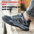 thumbnail image 4 of ywluxe Men's & Women's Safety Shoes - Lightweight, Anti-Slip, Breathable, Insulated & Wear-Resistant, Steel Toe/Composite Toe with Puncture Proof for Outdoor & Construction Sites, 4 of 9