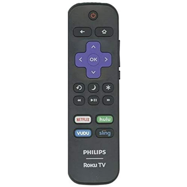 Philips Roku Original Remote Control with Builtin Netflix, Hulu, VUDU