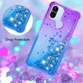 thumbnail image 4 of Funda para Xiaomi Redmi A1/ Redmi A1 Plus Transparente con Brillos Carcasa Protectora Antigolpes con Glitter Brillante, 4 of 5