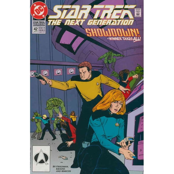 Star Trek: The Next Generation #42 VF ; DC Comic Book