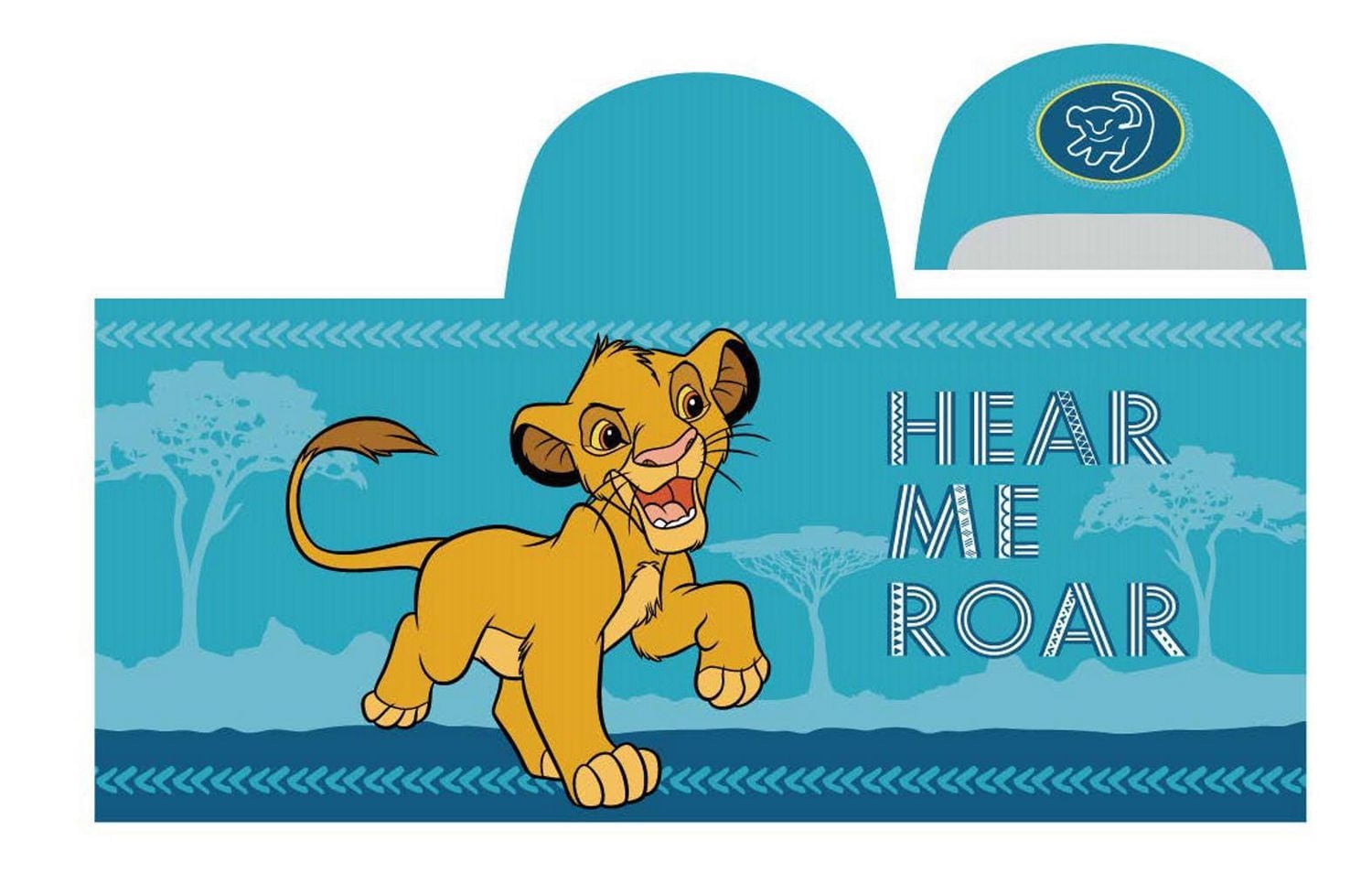 Lion King Hooded Towel