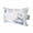 Blue, variant on 1 Pack Outdoor Waterproof Throw Pillows for Head,1776-2026 Patriotic Eagle Cushion Cases with Insert&Straps Neck Pillows for Patio Chaise Lounge Recliner Chair,Fireworks USA Background