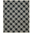 thumbnail image 2 of SAFAVIEH Cambridge Judy Geometric Wool Area Rug, Black/Ivory, 9' x 12', 2 of 6