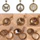 thumbnail image 2 of Collar con lupa y personalidad de moda de estilo europeo y americano, colgante de joyería con forma de animal retro creativo, 2 of 6