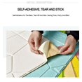 thumbnail image 3 of 3D Brick Wallpaper, 60*60cm Geometric Patterns Brick Pattern 3D Wall Stickers, Self- Adhesive 3d Wall Decor Panels for Living Room, Bedroom,20pcs, 3 of 7