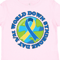 thumbnail image 4 of Inktastic World Down Syndrome Day March 21 with Planet Earth Boys or Girls Toddler T-Shirt, 4 of 5