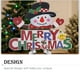 thumbnail image 3 of Toystoory Feliz Navidad placa de la puerta delantera cartel colgante decoración ornamento fiesta decorativa hogar salón dormitorio centro comercial Kits de decoración para fiestas Copo de nieve Toystoory HA069299-02, 3 of 6