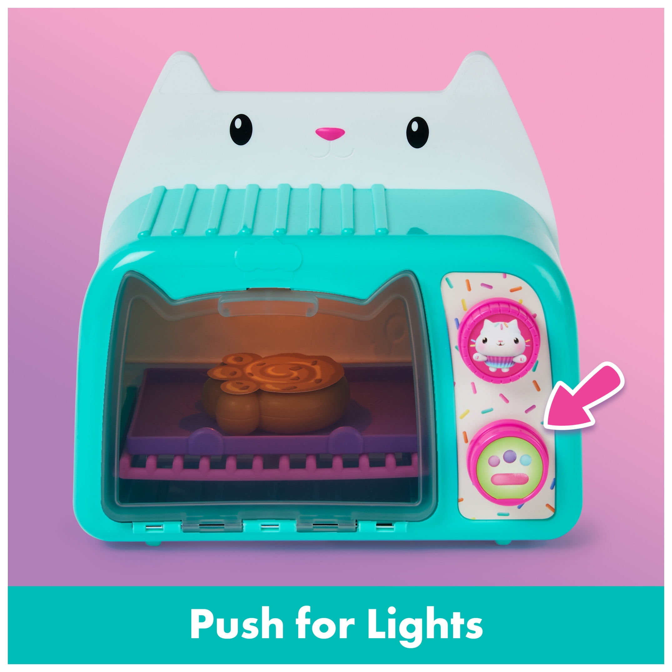 Gabby’s Dollhouse, Bakey with Cakey Toy Oven with Lights and Sounds
