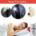 thumbnail image 4 of Clearance Sale Portable Door Lock Double Hole Security Door Locker Travel Lockdown Locks For Traveling Hotel Home Apartment College, 4 of 9