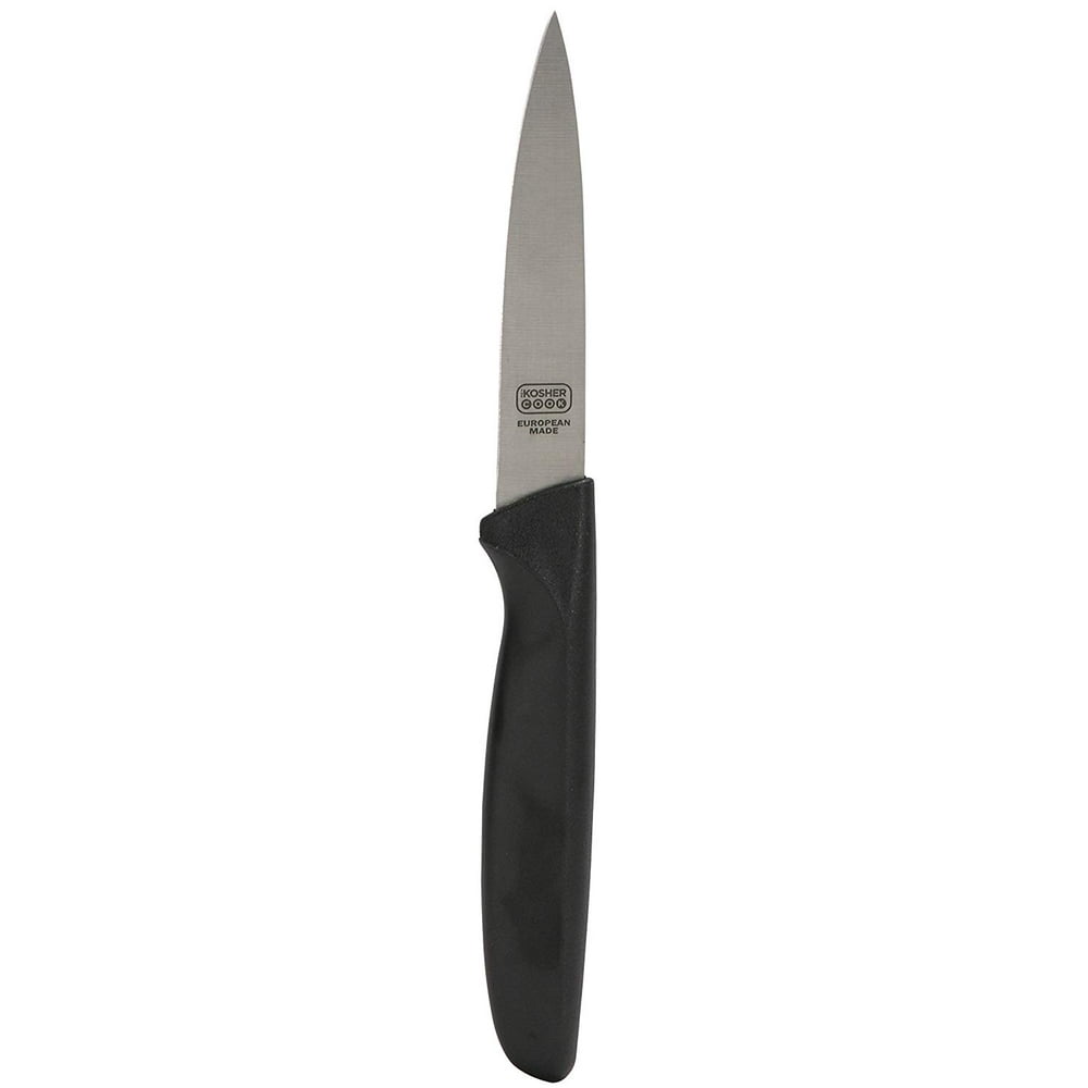 Black Kitchen Knife 4? Steak and Vegetable Knife Razor Sharp