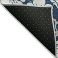 thumbnail image 3 of Addison Rugs Chantille Indoor/Outdoor Transitional Floral Navy Washable Rectangle Rug, 2'6" x 3'10", 3 of 6