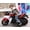00#Red, variant on Tamco 12 V Kids Toys Electric Motorcycle with Training Wheels, Blue