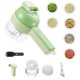thumbnail image 1 of 4-in-1 mini electric food grinder. Mini electric garlic chopper. Portable small food processor for garlic, onion, pepper, vegetable, meat grinder, 1 of 5