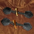 thumbnail image 4 of Hvyesh Renaissance Hooded Cloak - Medieval Ranger Cloak, Cosplay Cape, Velvet Cape for Halloween Costume, 4 of 7