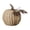 Beige, variant on 10"/7"/5" Basketweave Stacked Pumpkins with Metal Leaves, Halloween Rustic Faux Rattan Fall Harvest Decoration, Autumn Pumpkin Centerpiece for Thanksgiving Home Table, Mantle & Porch Decor