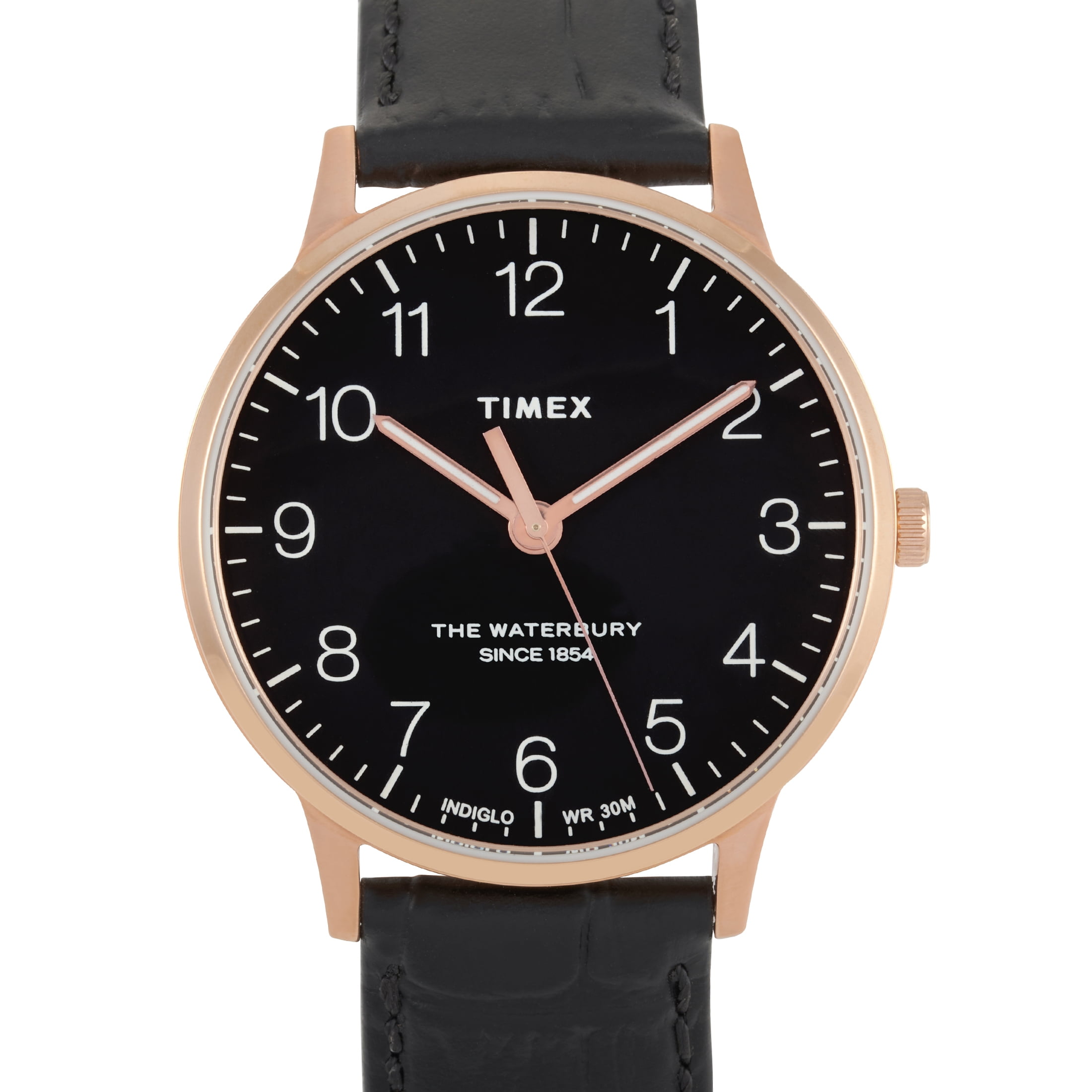 Timex Waterbury Classic Black Dial Watch TW2R96000 
