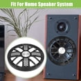 thumbnail image 3 of Cubiertas de rejilla para altavoces de coche de 10" Unique Bargains, malla redonda, protector de subwoofer de audio de 10 pulgadas con tornillos de montaje ABS negro, 3 of 7