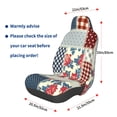 thumbnail image 3 of Fuzoiu Patchwork In Country Style Print Elastic Car Seat Covers, Seat Cover Protector,Universal Fit Interior Covers for Most Cars,Washable Seat Cover Non Slip for SUV,Sedan,Van, 3 of 5