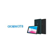 Alcatel 3T 8 9032T (32GB, 2GB) 8.0" Cellular Tablet with Calling, 4080mAh Battery, Face Unlock, Android 10, GPS, US 4G LTE GSM Unlocked (T-Mobile, AT&T, Metro, Straight Talk) (Black)