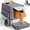 Dark gray, variant on Stainless Steel Litter Box with Lid, Extra Large Enclosed Cat Litter Boxes for Big Cats Multiple, Metal Cat Litter Box with Mat, Silver Gray