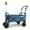 Ocean Blue, variant on Whitsunday Folding Wagon 8" Heavy Duty Whlees with Push Bar (Standard Size PLUS)