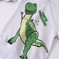 thumbnail image 5 of Sudadera con capucha de dinosaurio para niños y niñas, ropa para otoño y primavera, camisetas deportivas para bebés muy vendidas, 5 of 5