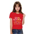 thumbnail image 6 of Babcutegg Kids Short T-Shirts for Girls Boys Short Tops Sleeve Fashionable Cotton Pullover Red Size 9 Years, 6 of 6