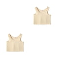 thumbnail image 1 of Chaleco corto Minnieouse para mujer sin mangas de verano estirable Negro, 1 of 6