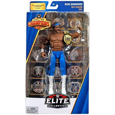 WWE Wrestling Hall of Champions Ron Simmons Action Figure