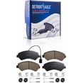 thumbnail image 3 of Detroit Axle - 6pc Front Brake Kit for 2014-2021 Ram ProMaster 1500 2500 3500 Drilled and Slotted Disc Brake Rotors Ceramic Brakes Pads with Hardware Replacement : 11.81" inch Rotor, 3 of 3