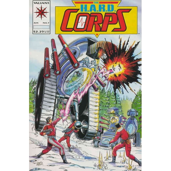 H.A.R.D. Corps, The #7 VF ; Valiant Comic Book