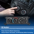 thumbnail image 3 of Módulo de control del clima del calentador de aire acondicionado para Dodge Ram 1500 2500 3500 2006-2008 y Dakota 2008-2011, 3 of 7