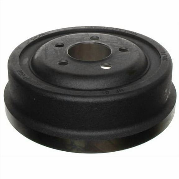 Acdelco 18B2 Brake Drum Rear, Turned, Cast Iron, Regular, Plain Cooling