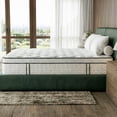 thumbnail image 4 of MANCHOT 12 Inch King Hybrid Mattress, 5-Zone Pocket Spring Support with Motion Isolation and Cooling Comfort Foam, 4 of 9
