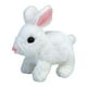 thumbnail image 2 of Precioso conejito eléctrico de peluche que salta y camina para la fiesta de amigos antes de dormir Blanco, 2 of 9