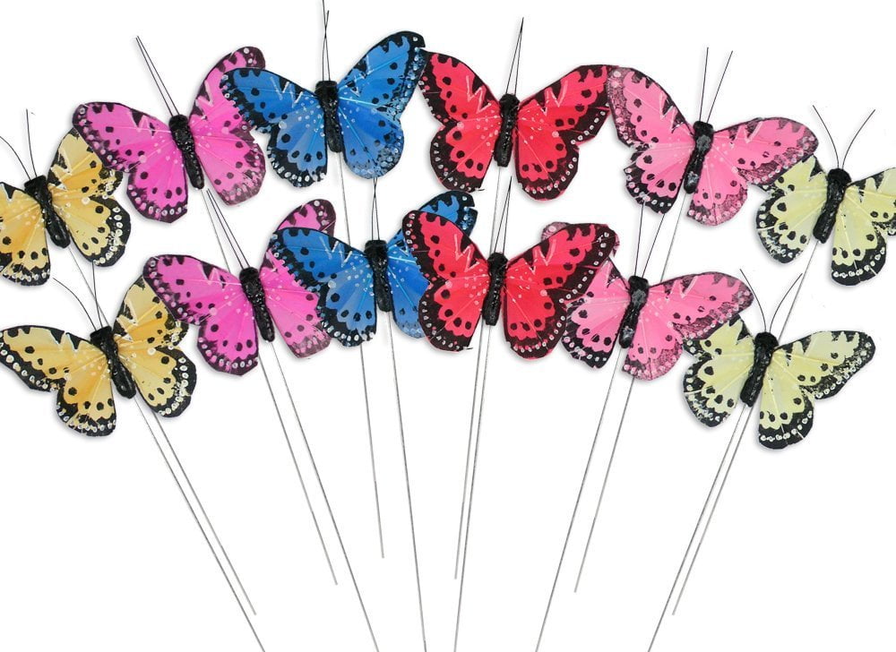 Assorted Artificial Butterflies